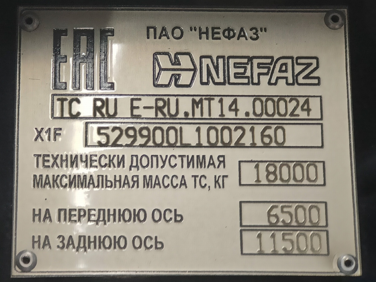 Москва, НефАЗ-5299-40-52 № 160338