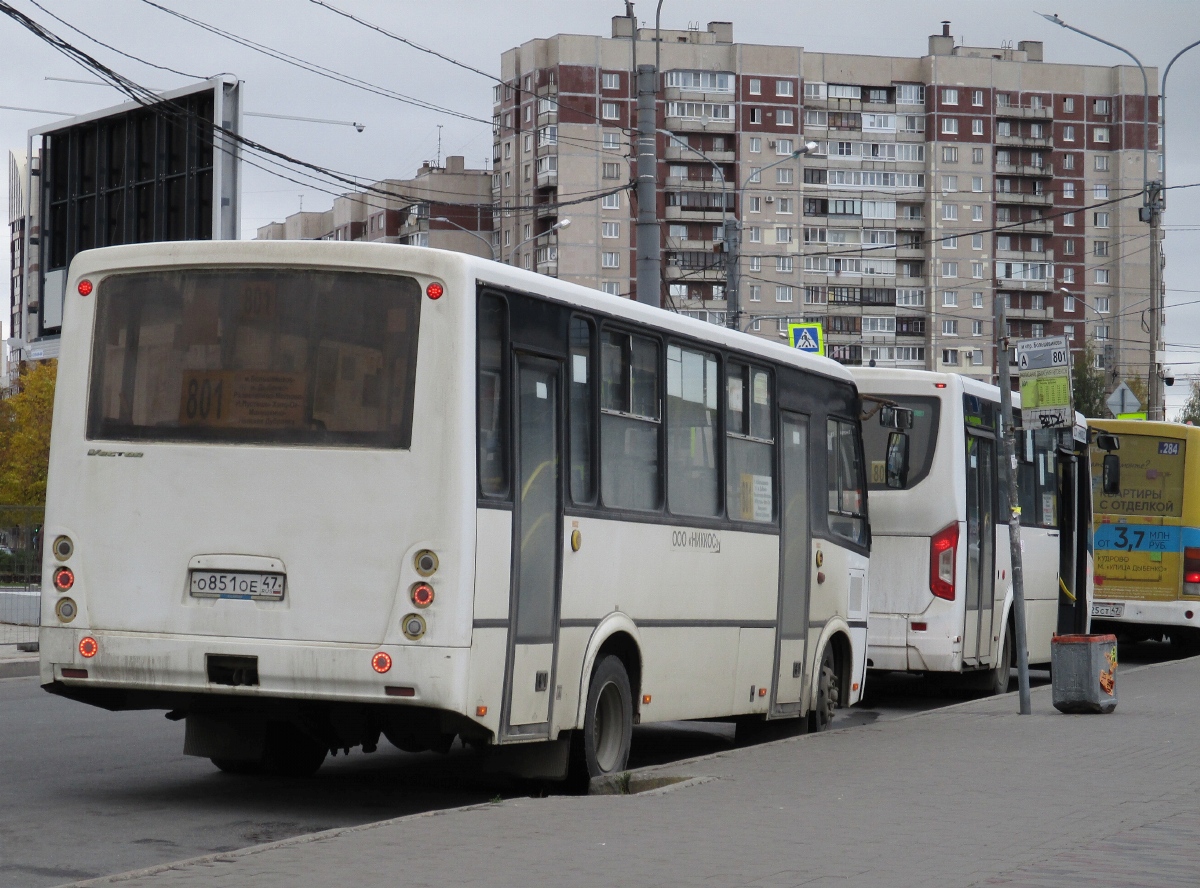 Ленинградская область, ПАЗ-320412-05 "Вектор" № О 851 ОЕ 47