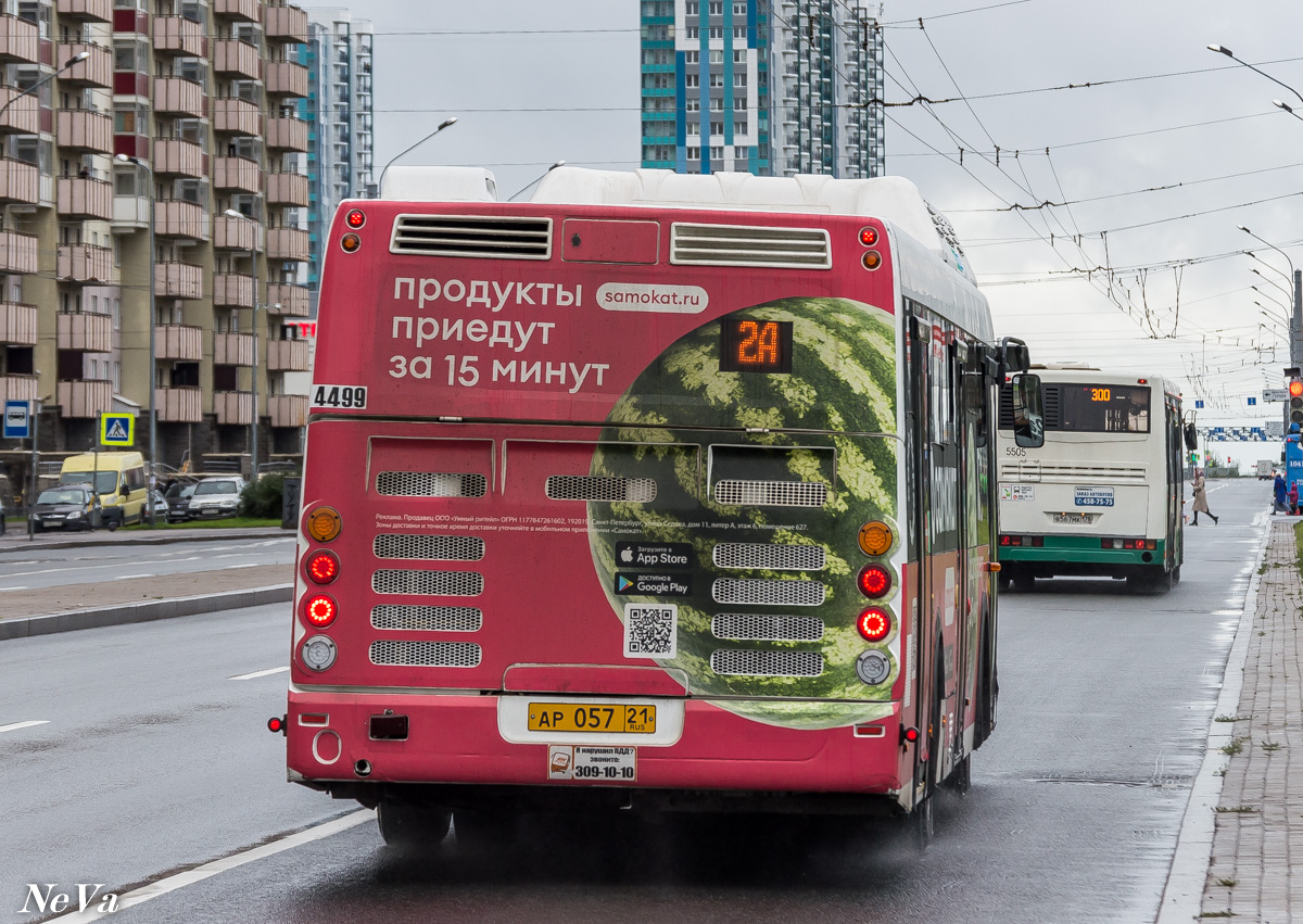 Санкт-Петербург, ЛиАЗ-5292.67 (CNG) № 4499