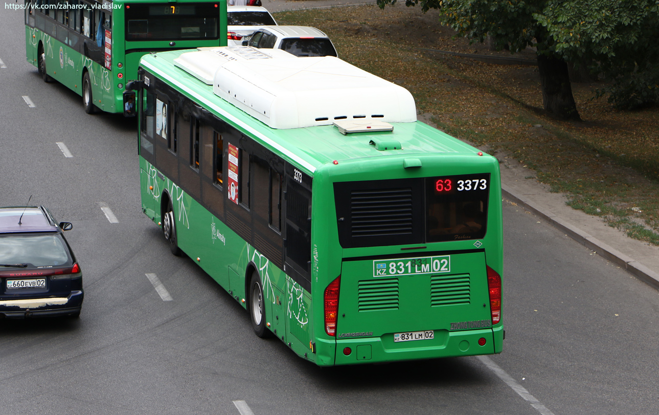 Алматы, Zhong Tong LCK6125HGAN № 3373