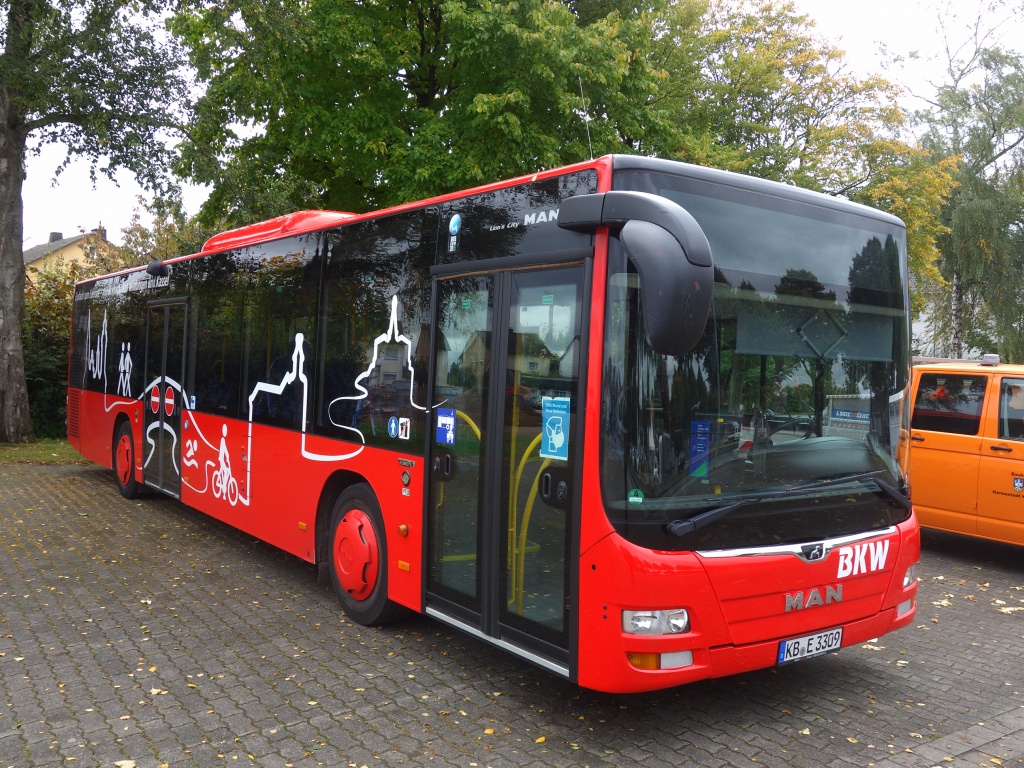 Гессен, MAN A21 Lion's City LE NL323 № KB-E 3309