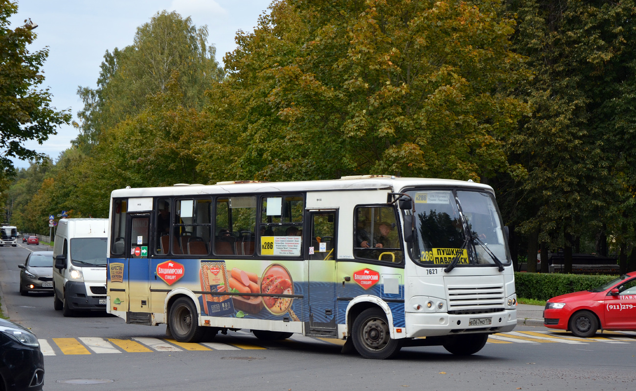 Санкт-Петербург, ПАЗ-320412-05 № 7627