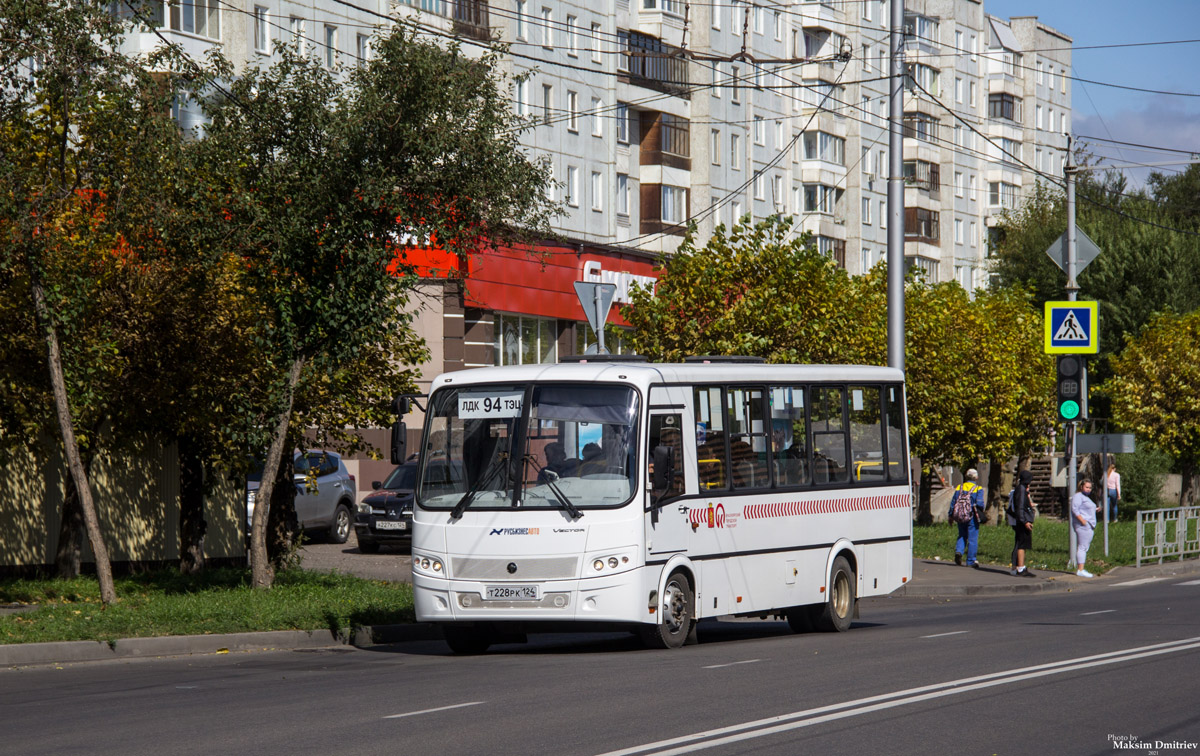 Красноярский край, ПАЗ-320412-04 "Вектор" № Т 228 РК 124