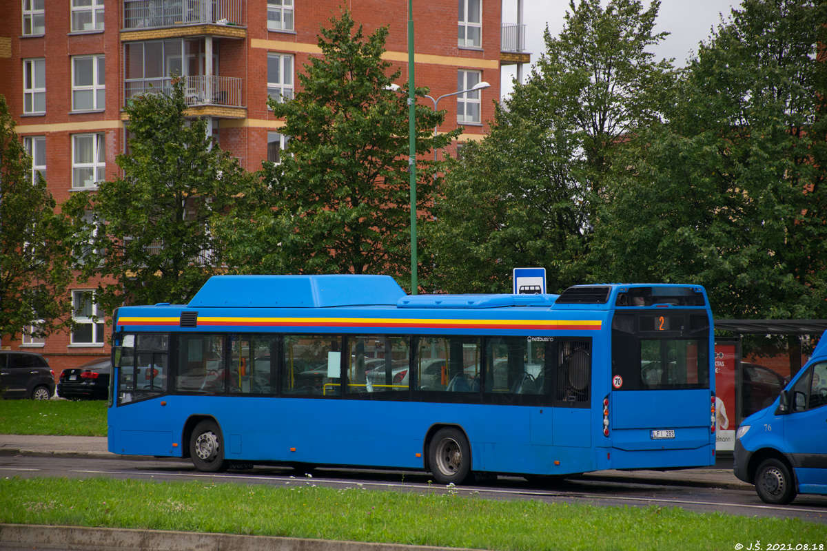 Литва, Volvo 7700 CNG № LFI 293