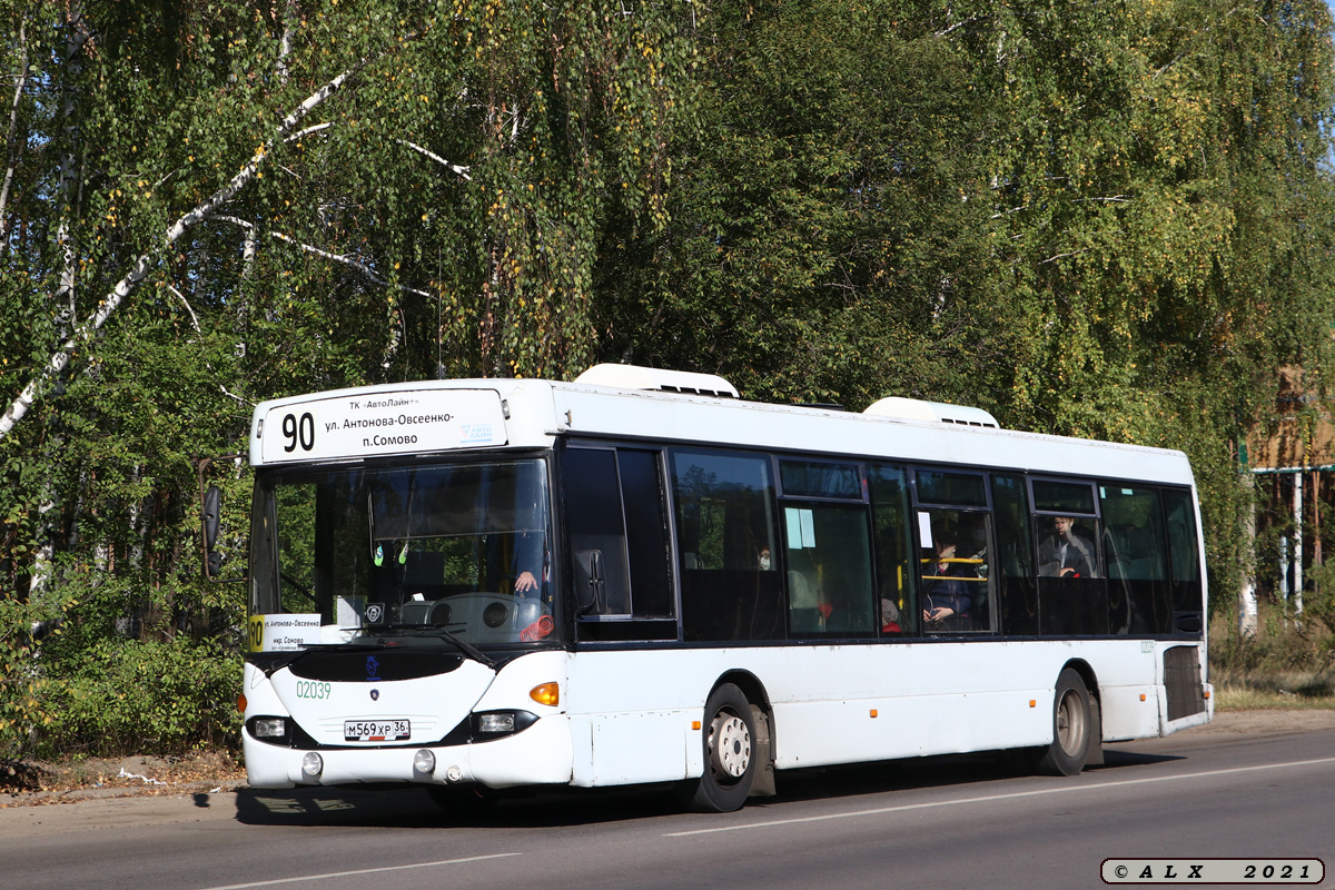 Воронежская область, Scania OmniLink I (Скания-Питер) № 02039