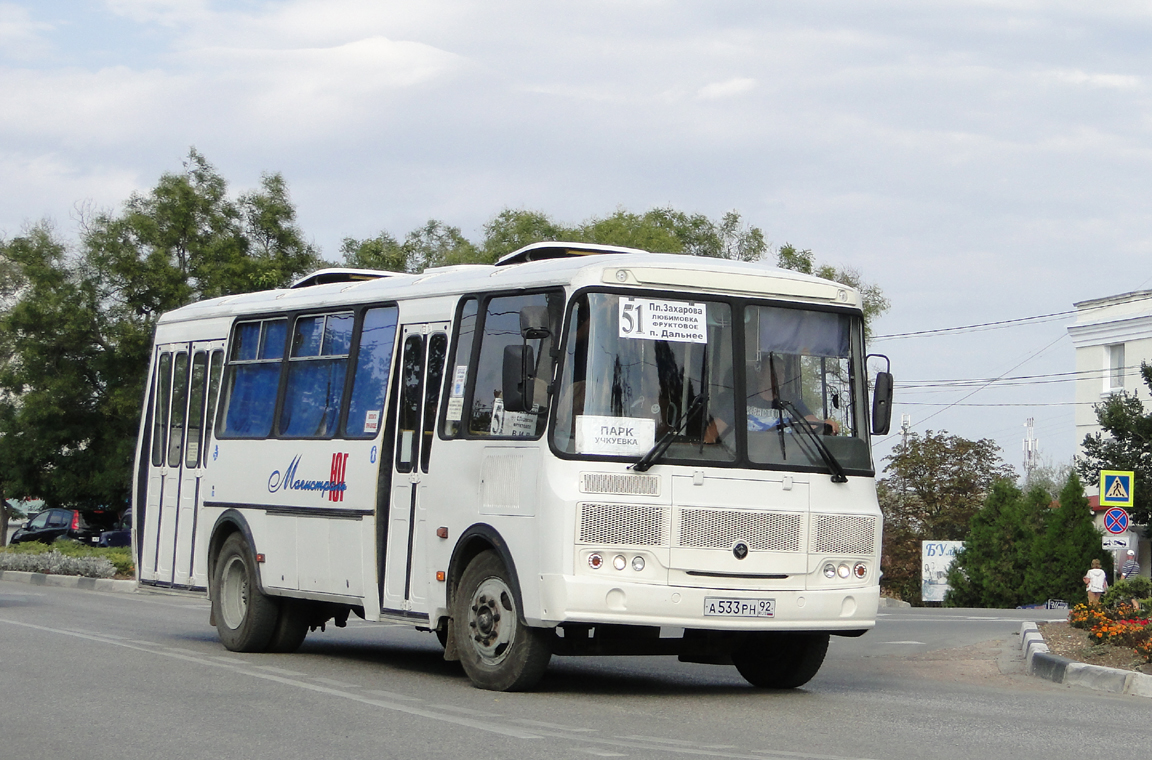 Севастополь, ВСА30331 (ПАЗ-4234) № А 533 РН 92