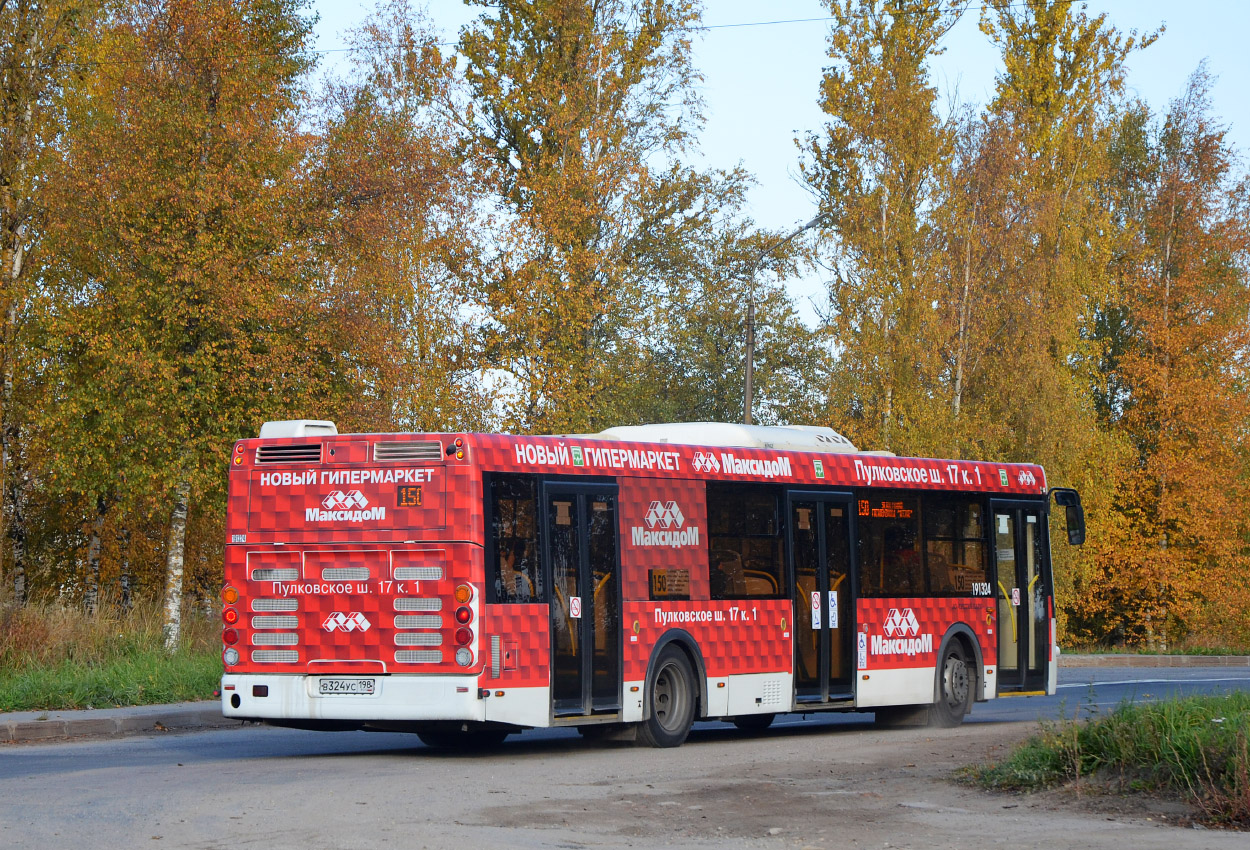 Санкт-Петербург, ЛиАЗ-5292.65 № В 324 УС 198