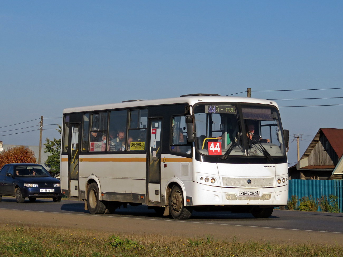 Кировская область, ПАЗ-320412-05 "Вектор" № Х 848 ХН 43