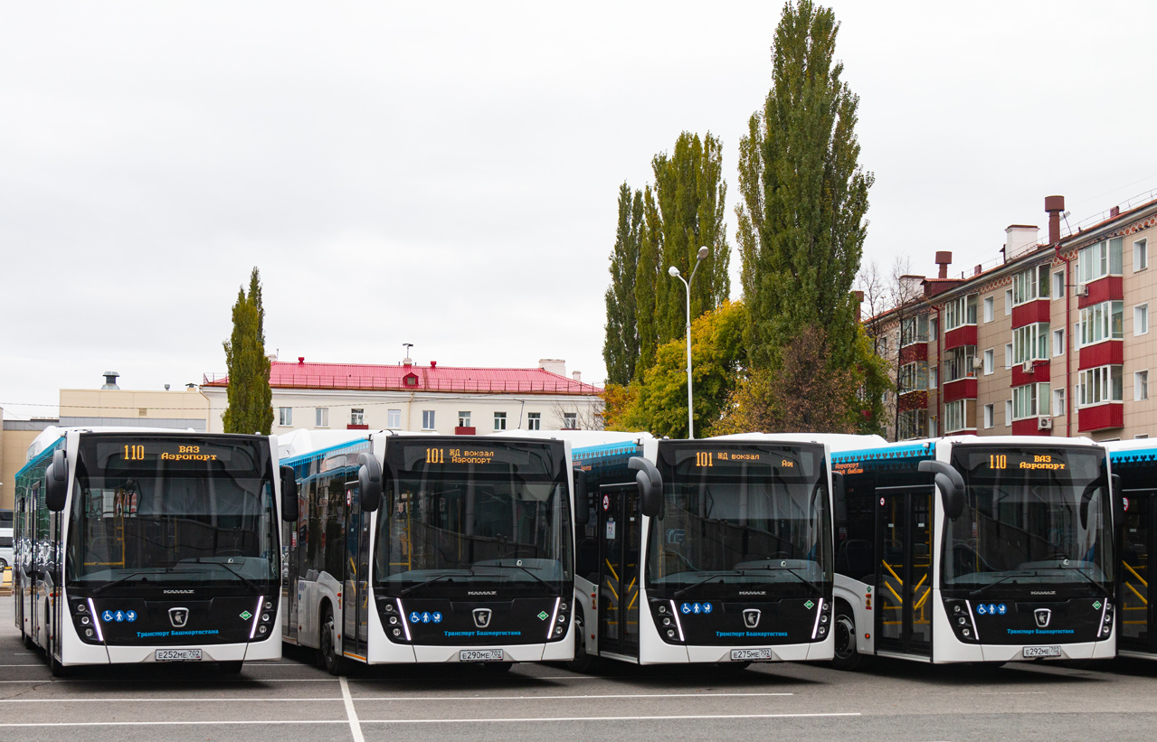 Baskíria — Presentation of new buses for Bashavtotrans
