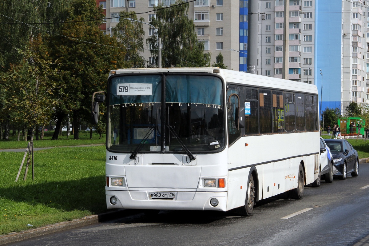 Санкт-Петербург, ЛиАЗ-5256.58 № 3476