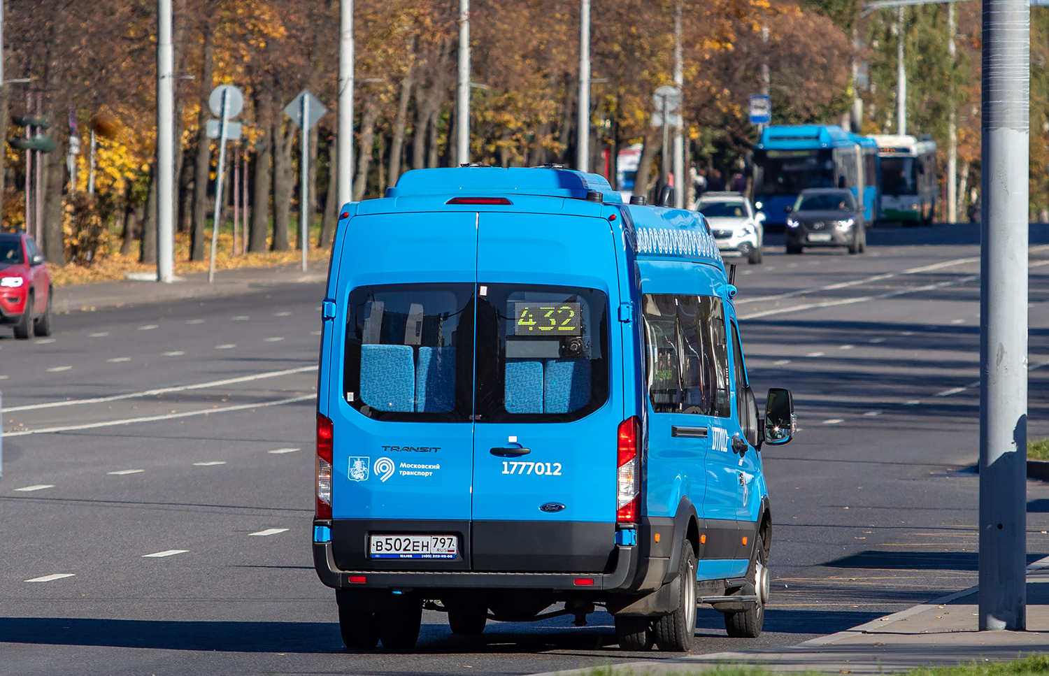 Москва, Нижегородец-222708 (Ford Transit FBD) № 1777012