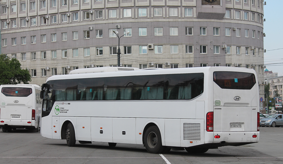 Челябинская область, Hyundai Universe Space Luxury № 502