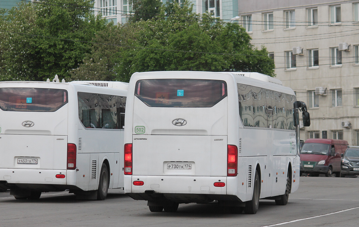 Челябинская область, Hyundai Universe Space Luxury № 502