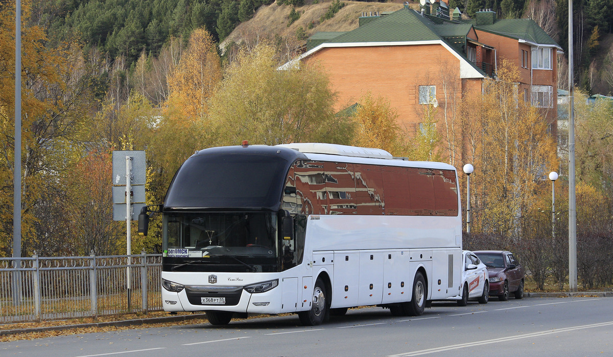 Омская область, Zhong Tong LCK6127H ComPass № Х 368 РТ 55