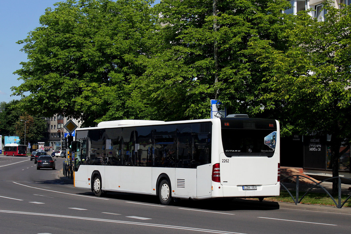 Литва, Mercedes-Benz O530Ü Citaro facelift Ü № 2262