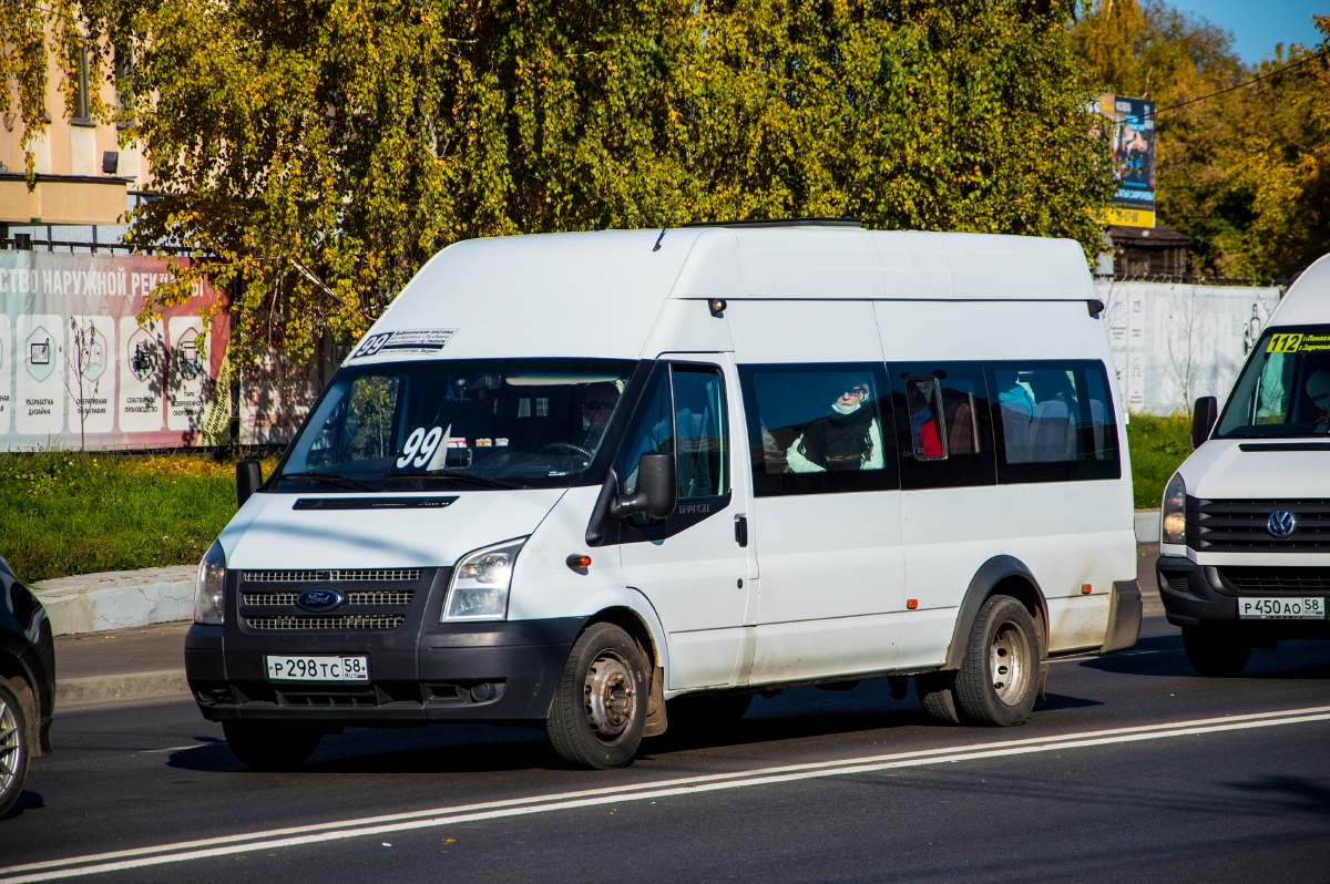 Пензенская область, Нижегородец-222709  (Ford Transit) № Р 298 ТС 58