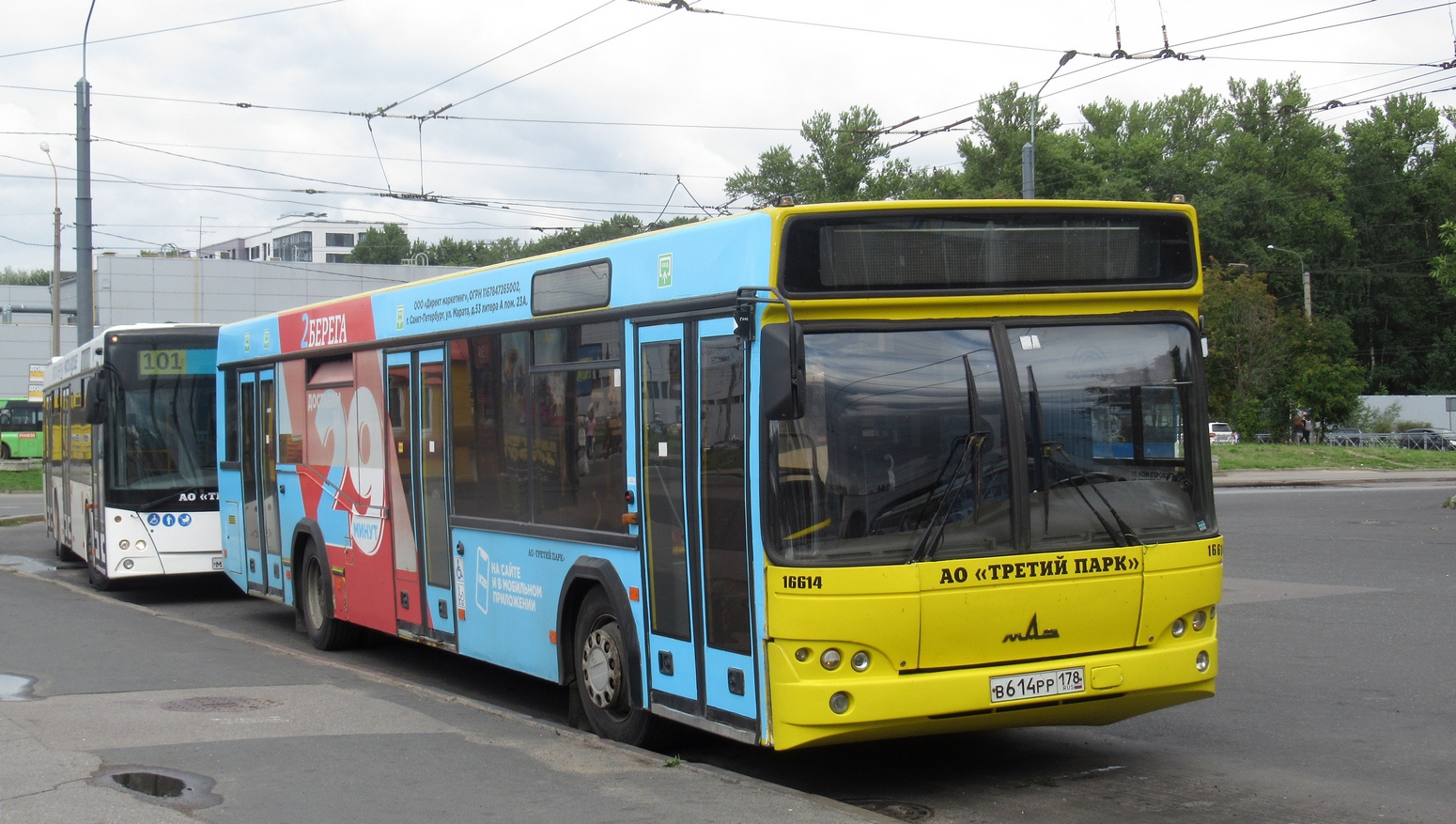 Санкт-Петербург, МАЗ-103.485 № В 614 РР 178