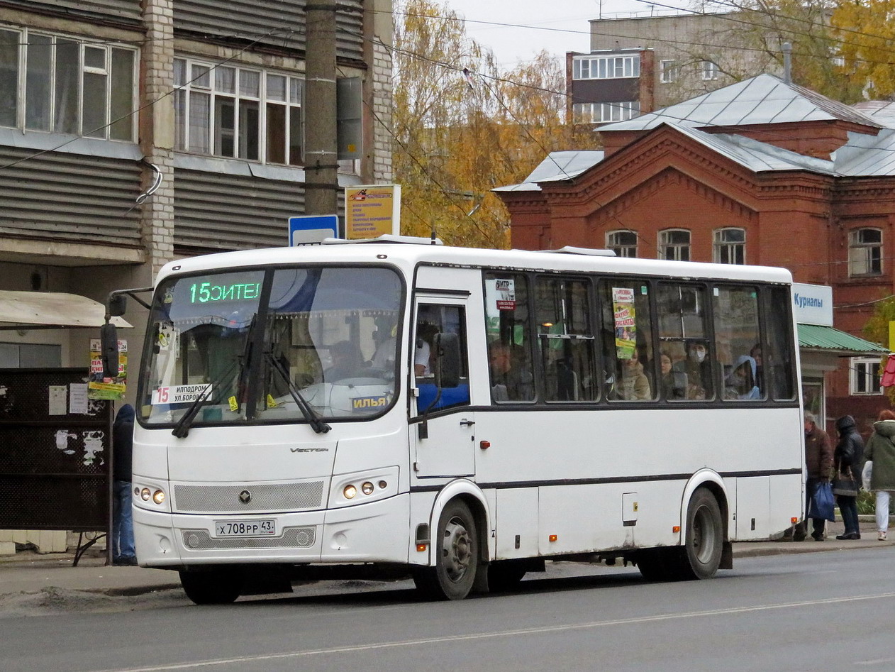 Кировская область, ПАЗ-320412-04 "Вектор" № Х 708 РР 43