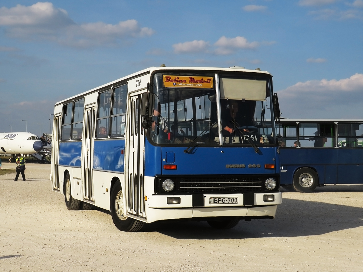 Magyarország, Ikarus 260.50 sz.: BPG-700; Magyarország — III. Ikarus Találkozó, Aeropark (2021)