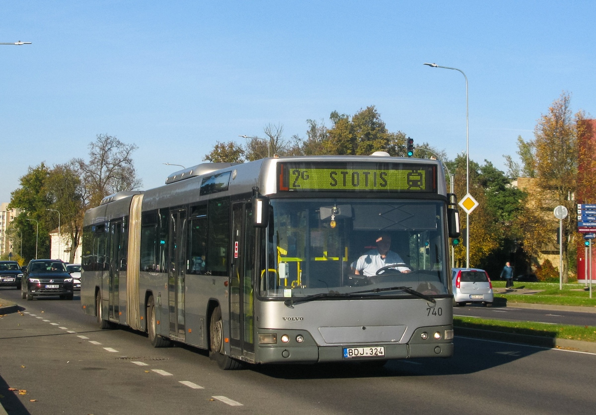 Литва, Volvo 7700A № 740