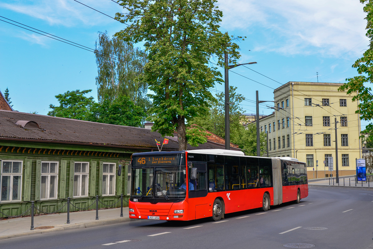 Литва, MAN A23 Lion's City G NG363 № 881