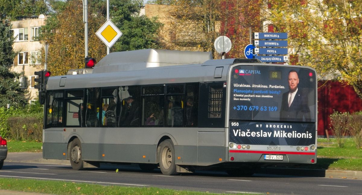 Літва, Solaris Urbino III 12 CNG № 950