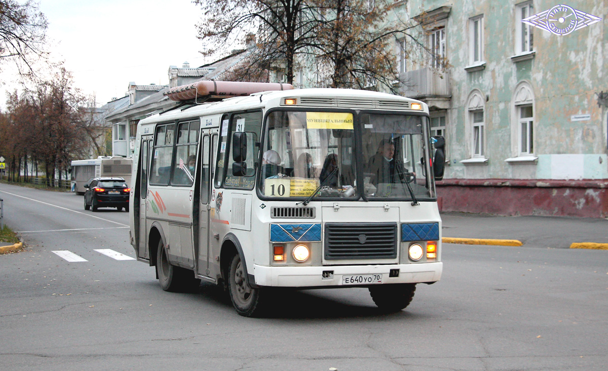 Томская область, ПАЗ-32054 № Е 640 УО 70