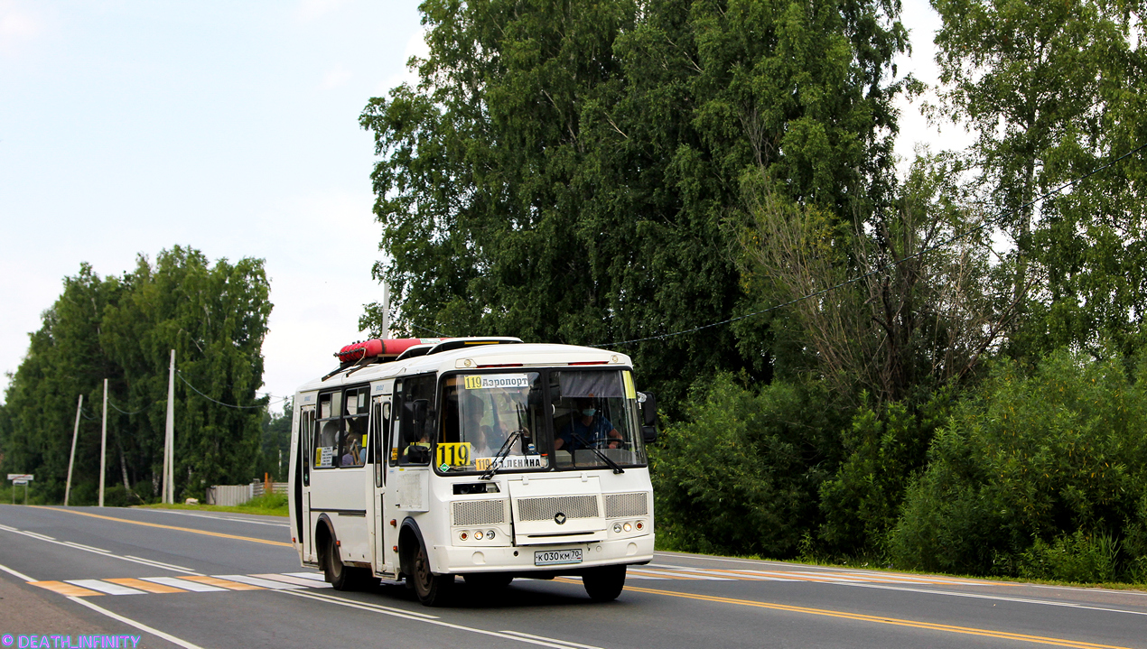 Томская область, ПАЗ-32054 № К 030 КМ 70