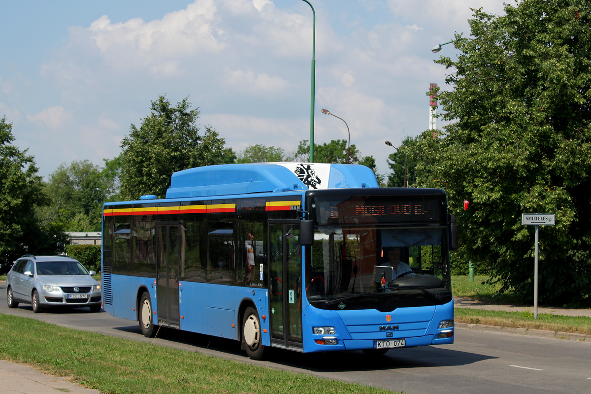 Литва, MAN A21 Lion's City NL313 CNG № KTO 074