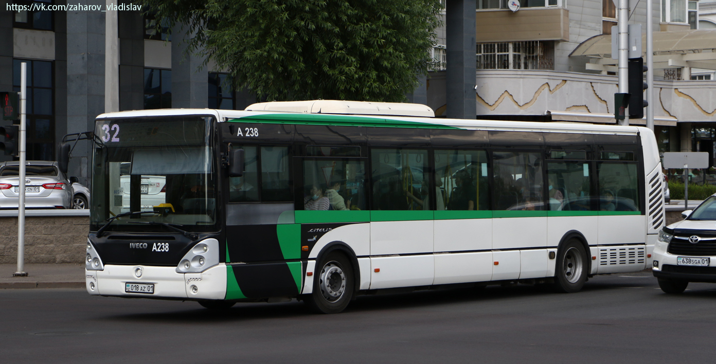 Астана, Irisbus Citelis 12M № A238