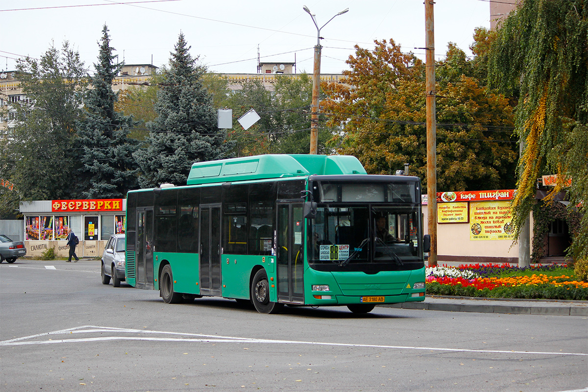 Днепропетровская область, MAN A21 Lion's City NL313 CNG № 38