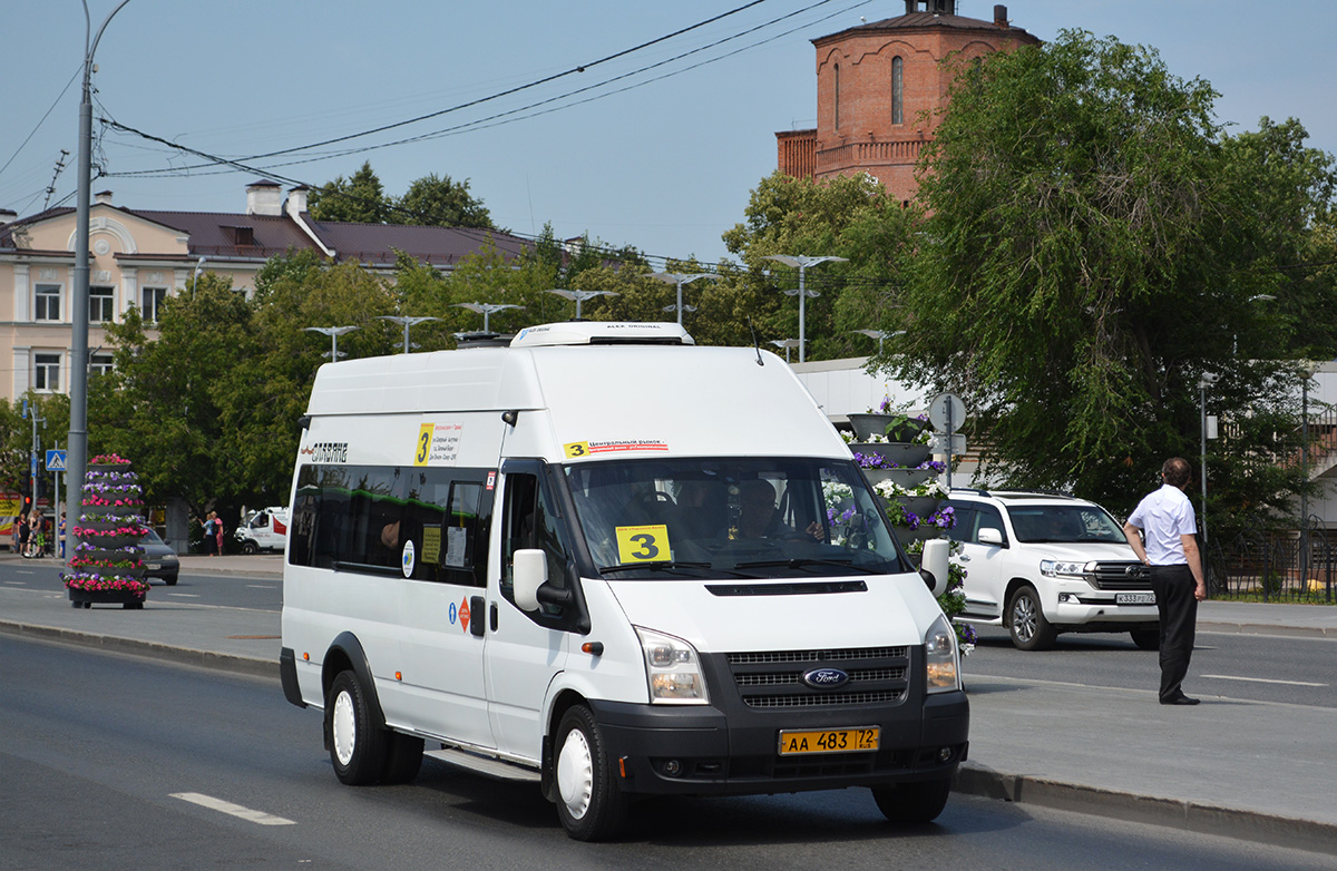 Tumen region, Nizhegorodets-222709  (Ford Transit) č. АА 483 72