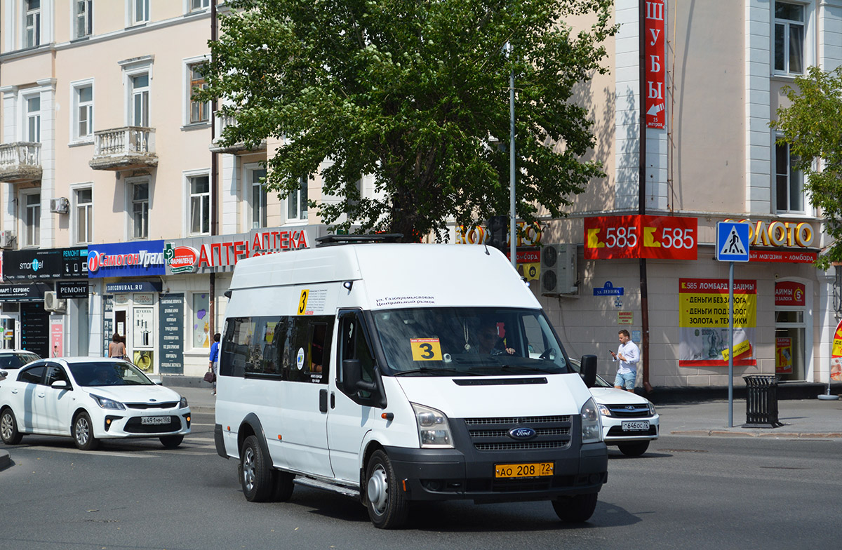 Тюменская область, Sollers Bus B-BF (Ford Transit) № АО 208 72