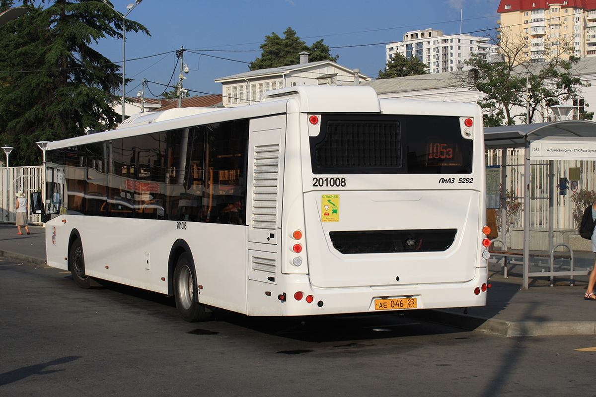 Краснодарский край, ЛиАЗ-5292.65 № 201008
