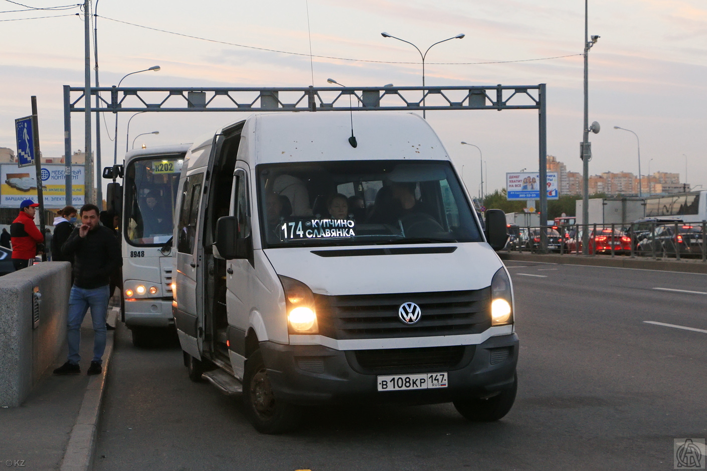 Санкт-Петербург, Брабиль-2255 (Volkswagen Crafter) № В 108 КР 147
