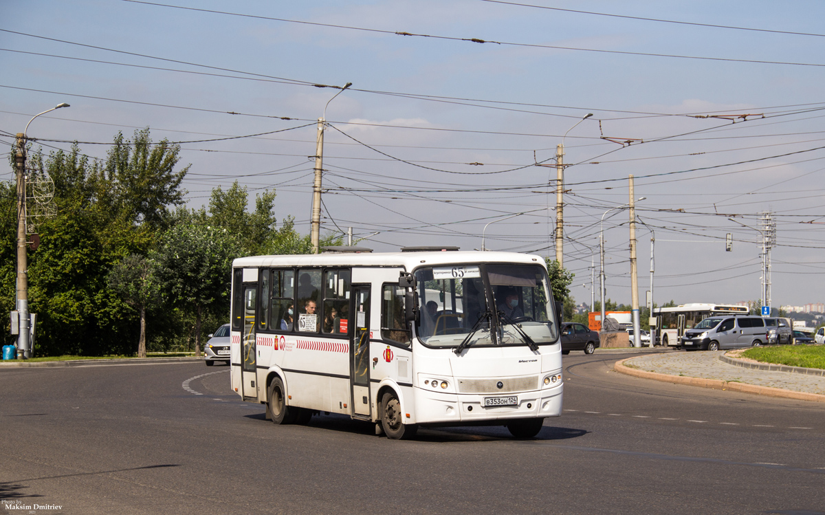 Красноярский край, ПАЗ-320412-05 "Вектор" № В 353 ОН 124