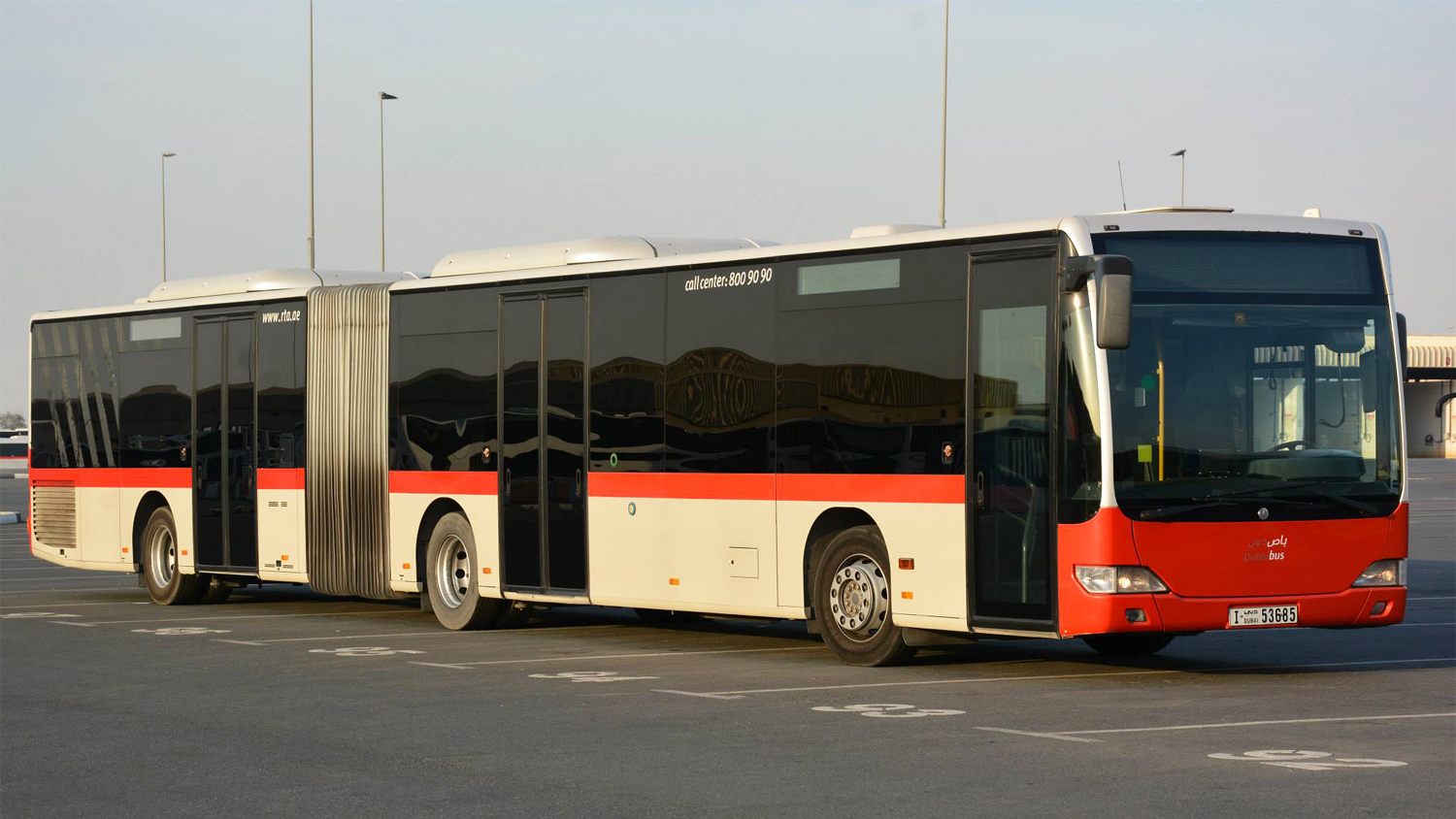 ОАЭ, Mercedes-Benz O530GÜ Citaro facelift GÜ № 0611