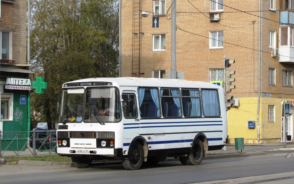 Пермский край, ПАЗ-32053-70 № Х 695 ОО 59
