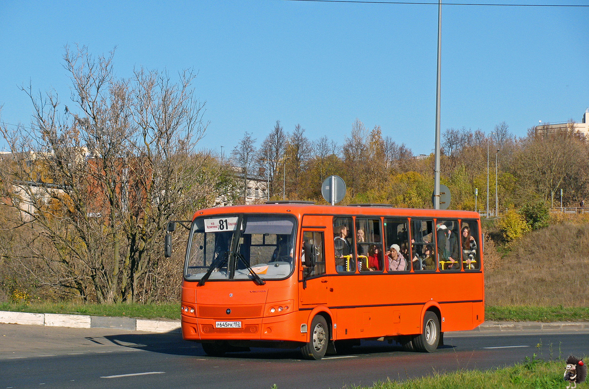 Нижегородская область, ПАЗ-320414-05 "Вектор" № Р 645 РК 152