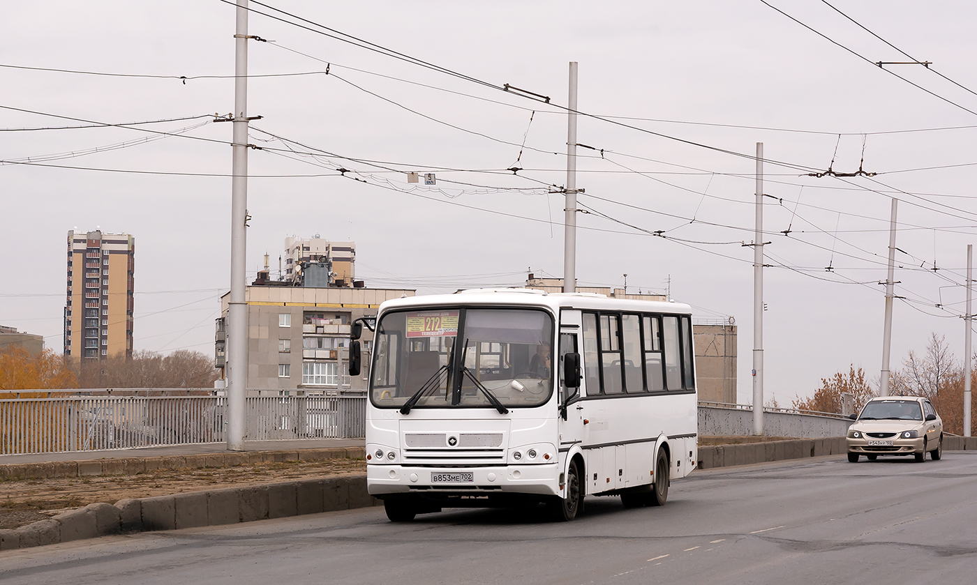 Башкортостан, ПАЗ-320412-10 № В 853 МЕ 702