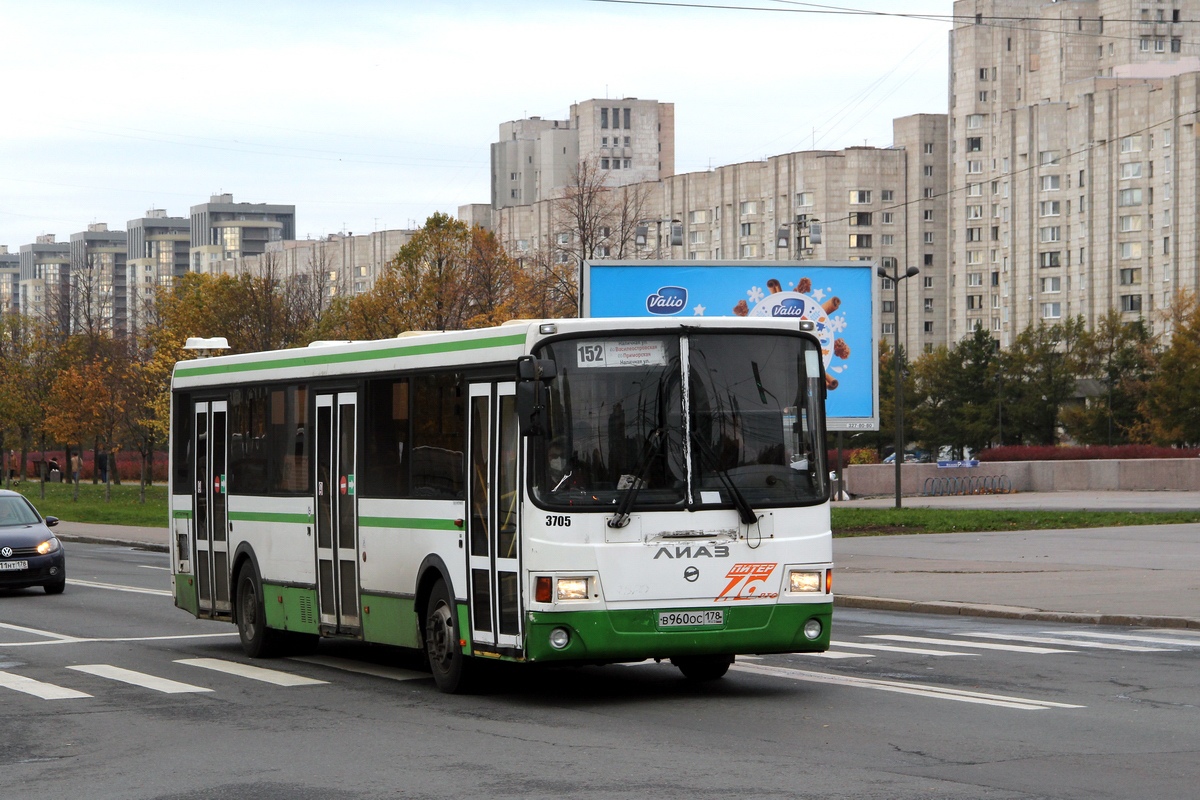 Sankt Peterburgas, LiAZ-5293.60 Nr. 3705