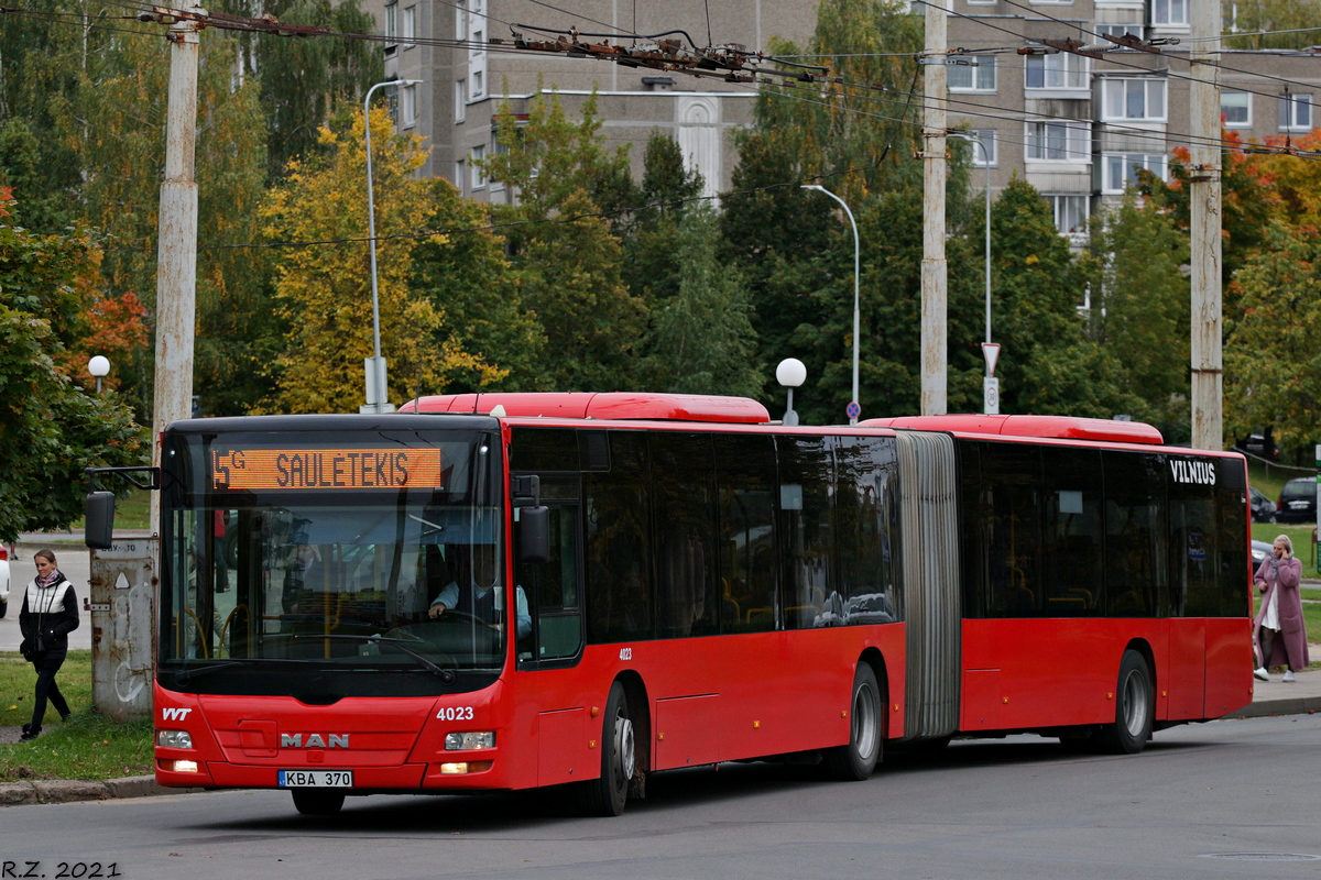 Литва, MAN A23 Lion's City GL NG313 № 4023