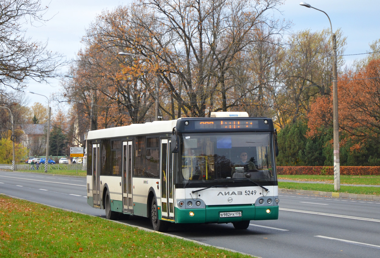 Санкт-Петербург, ЛиАЗ-5292.60 № 5249