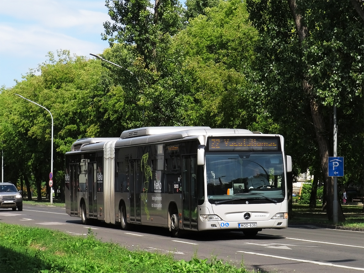 Венгрия, Mercedes-Benz O530GDH Citaro G BlueTec-Hybrid № MOD-636