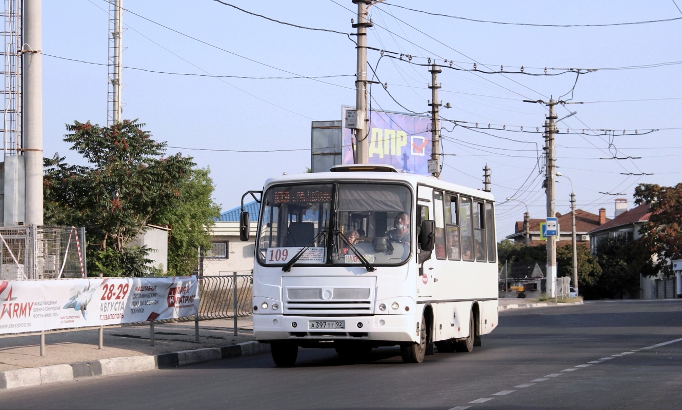 Севастополь, ПАЗ-320402-05 № А 397 ТТ 92