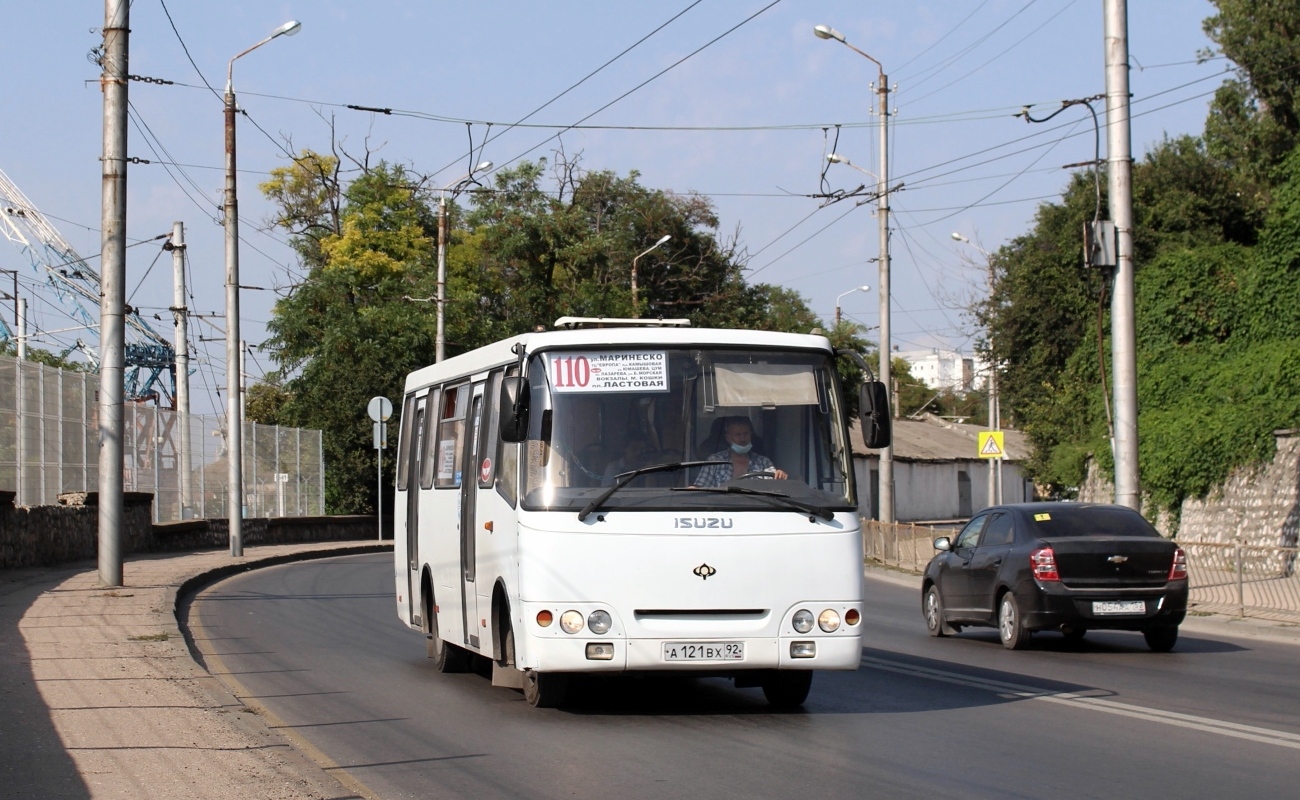 Севастополь, Богдан А09202 № А 121 ВХ 92