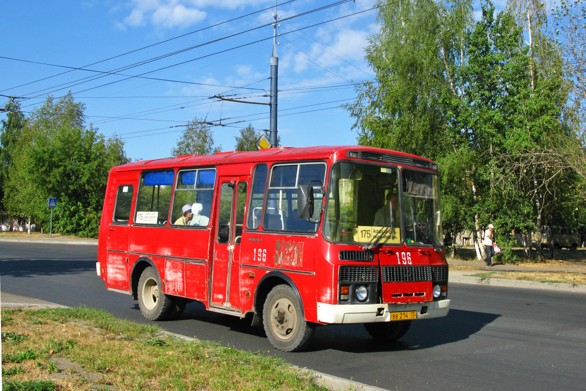 Марий Эл, ПАЗ-3205-110 № 196