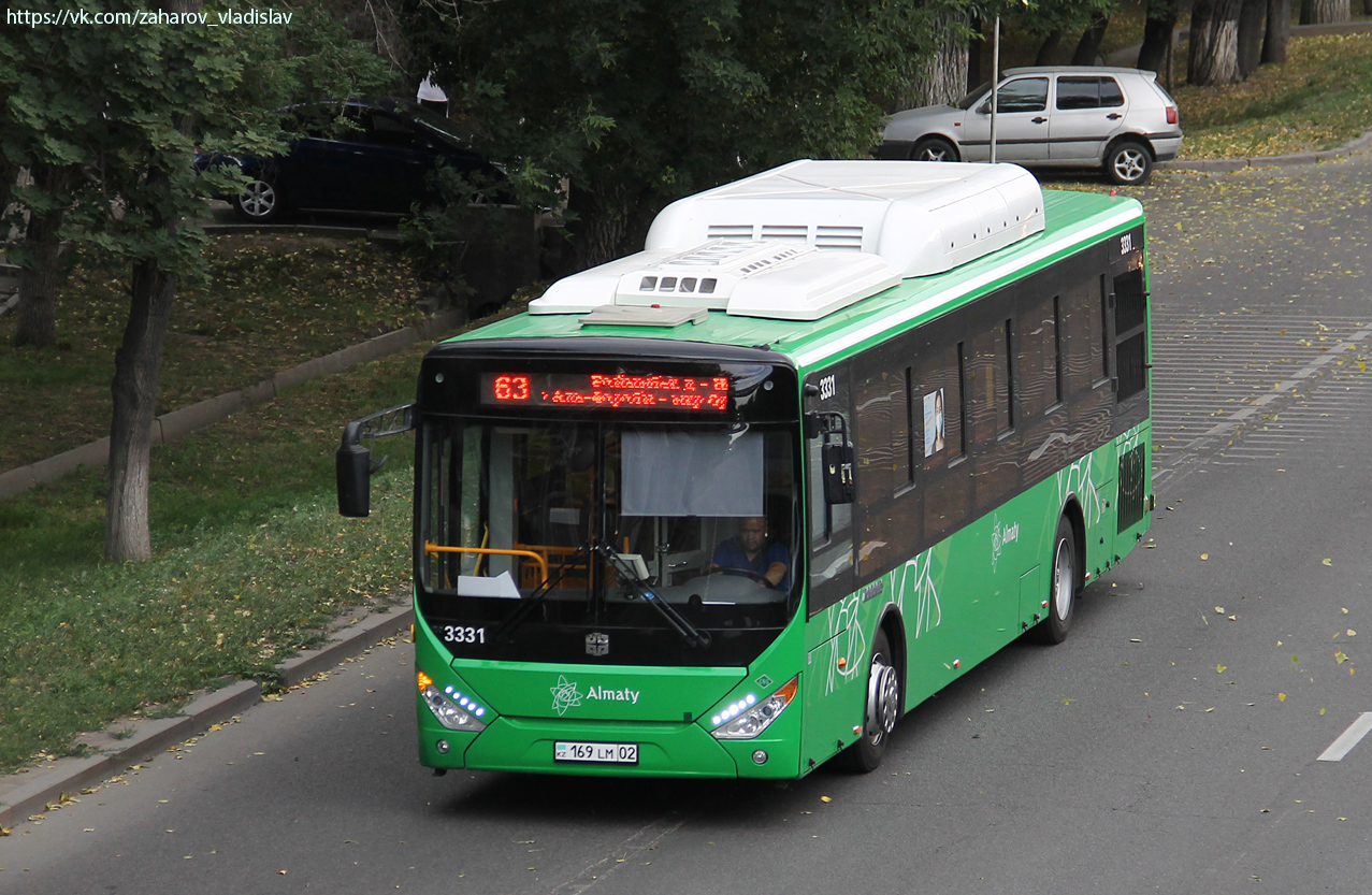 Алматы, Zhong Tong LCK6125HGAN № 3331