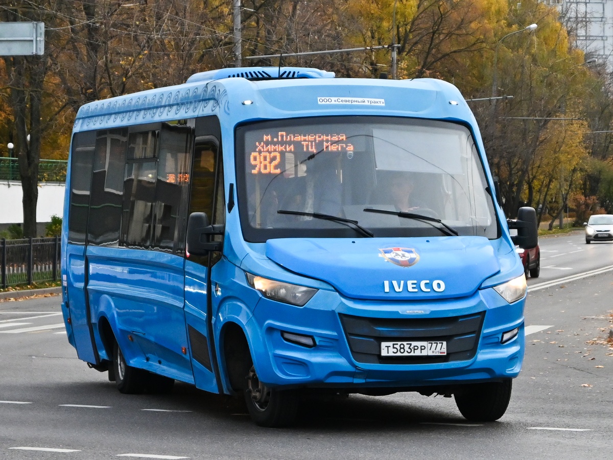 Москва, Нижегородец-VSN700 (IVECO) № Т 583 РР 777