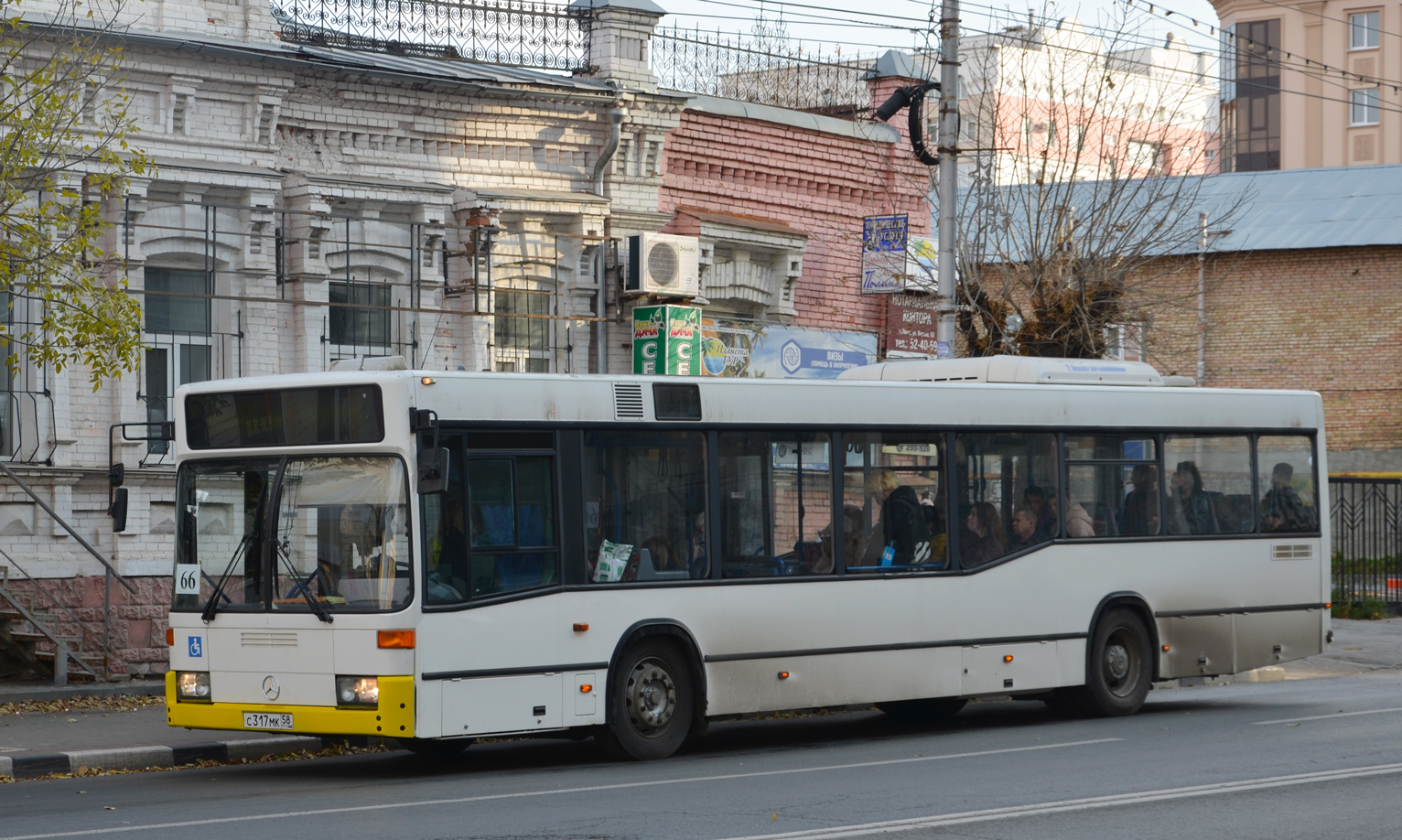 Пензенская область, Mercedes-Benz O405N2 № С 317 МК 58